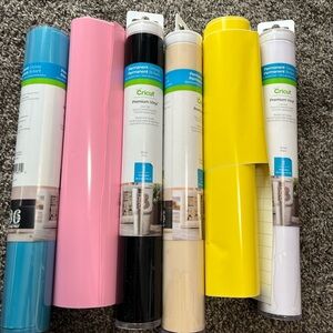 Cricut Permanent Vinyl Roll Set